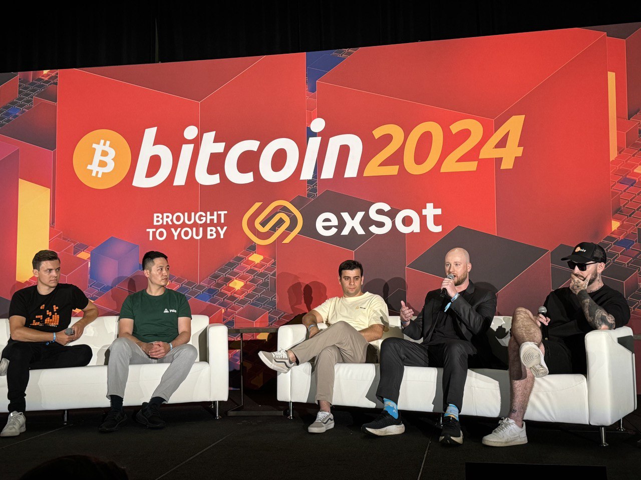 Sash as speaker in Bitcoin2024